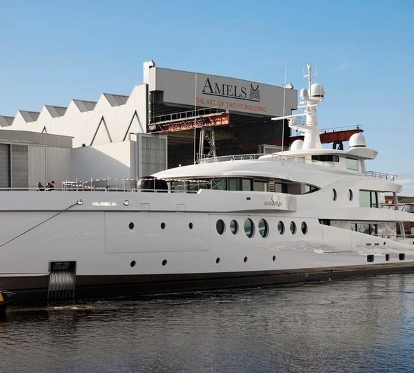 New AMELS LE 180 Motor Yacht VEGA (hull 468) Delivered — Yacht Charter ...